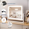 Vanity Mirror with Lights, Large Makeup Mirror, 3 Color Lighting Modes Tabletop, Fashion Bathroom Mirror for Dressing Room,Bedroom, Plug in - 4 of 4