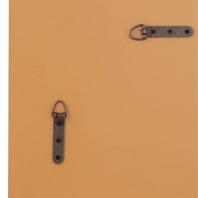 Jacinda Antique Gold Rectangular Beveled Wall Mirror 45"x35"