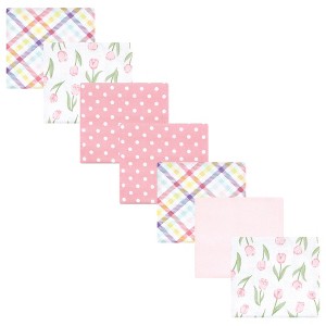 Luvable Friends Hudson Baby Flannel Receiving Blankets 7pk - 1 of 2
