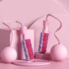 Dexmalle 2 in 1 Jump Ropes Training Skipping Fitness Weighted - 2 of 4