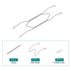 Unique Bargains Stainless Steel Invisible Decorative Wall Plate Hanger 1 Set - 3 of 4