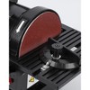 1 x 30 in Belt Sander with 5 in Disc Sander, Powerful Bench Sander with 2.1A Powerful Motor for Woodworking - 4 of 4