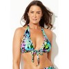 Swimsuits for All Women's Plus Size Innovator Multi-Way Triangle Bikini Top - 4 of 4