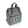 MLB Seattle Mariners Insulated Cooler Backpack: 16-Can Capacity, Zip Closure, Adjustable Straps - 2 of 3