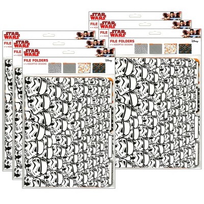 Eureka® Star Wars™ Super Troopers File Folders, 4 Per Pack, 6 Packs