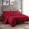 Premium Cotton 300 Thread Count Solid Duvet Cover Set by Blue Nile Mills - 2 of 4