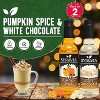 Syruvia Variety Pack - Pumpkin Spice & White Chocolate Syrup 25.4 Fl oz (2-Pack) - 2 of 4
