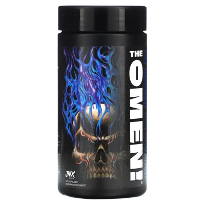 JNX Sports The Omen, Fat Burner, Non-Stimulant, 100 Capsules