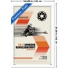 Trends International Star Wars: Moving At Lightspeed - Speeder Bike Framed Wall Poster Prints - 3 of 4
