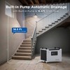 Moiswell 70 Pints Energy Star Certified Commercial Dehumidifier for Crawlspace - 3 of 4