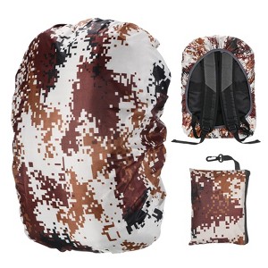 Unique Bargains Waterproof Backpack Rain Cover with A Carry Pouch for Hiking/Biking 1 Pc - 1 of 4