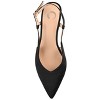 Journee Collection Womens Knightly Medium and Wide Width Sling Back Mid Stiletto Pointed Toe Pumps - 4 of 4
