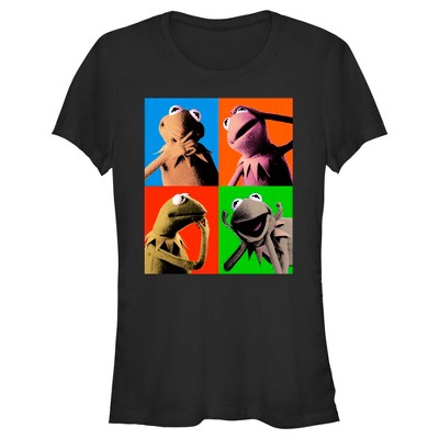 Juniors Womens The Muppets Kermit Pop Art T-shirt : Target