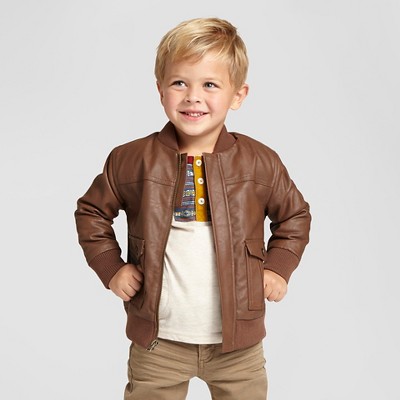 target kids leather jacket