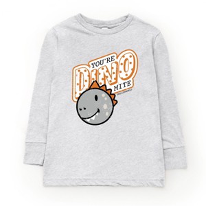 The Juniper Shop SmileyWorld You're Dino-Mite Youth Long Sleeve Tee - 1 of 4