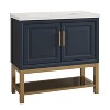 Festivo Modern 36" Single Sink Freestanding Bath Vanity Navy - 4 of 4