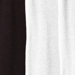 assorted black white