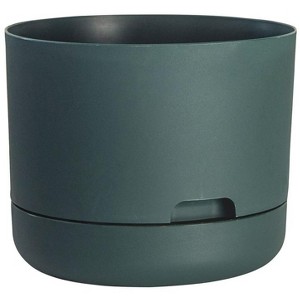 Rugg 10 in. D Polyresin Planter Green - 1 of 1