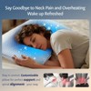 Itopfox Adjustable Cooling Gel Memory Foam Pillow for Sleeping, Thick Firm Bamboo Rayon Shredded Bed Pillow for Side, Back, Stomach Sleepers - 2 of 4
