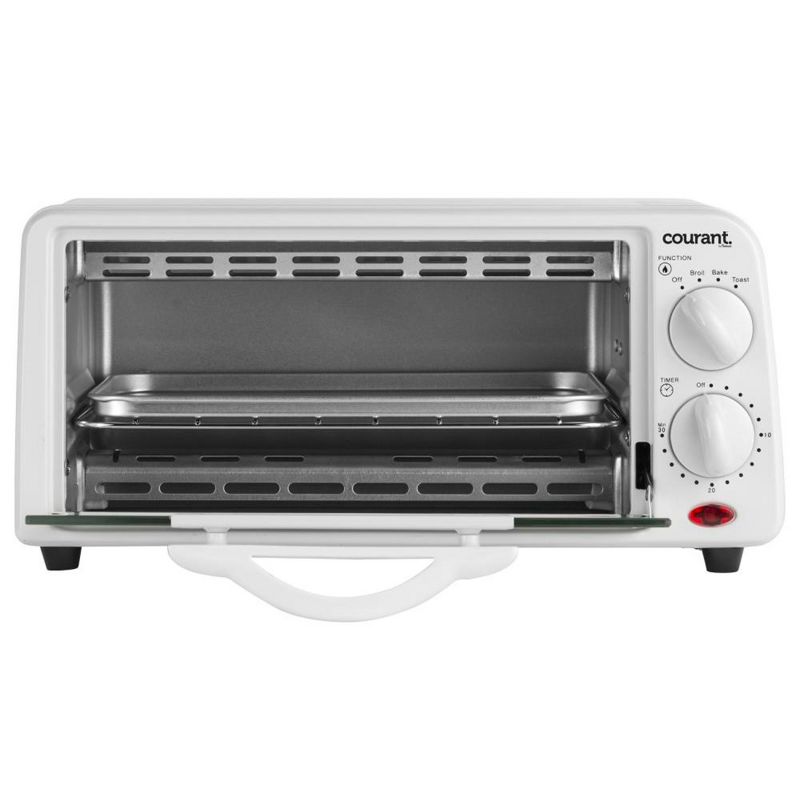 Courant Compact 2-Slice Oven with Toast, Broil & Bake Functions, 650 Watts, 2 of 5