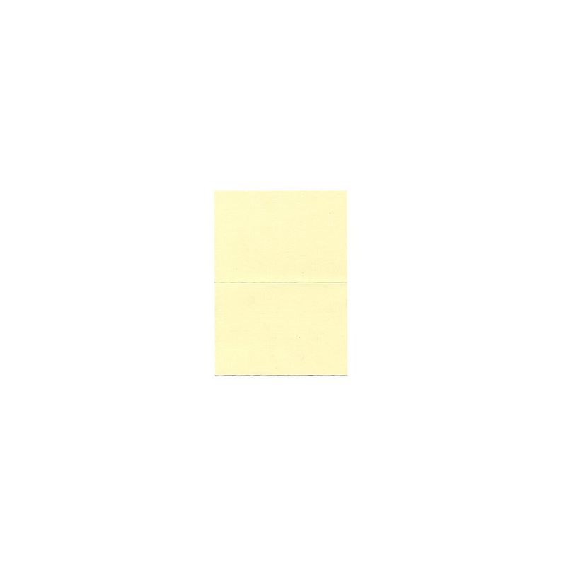 JAM Paper Blank Foldover Cards 4Bar A1 Size 3 1/2 x 4 7/8 Ivory 309877F, 1 of 2