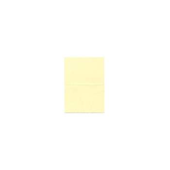 JAM Paper Blank Foldover Cards 4Bar A1 Size 3 1/2 x 4 7/8 Ivory 309877F