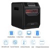 Costway Portable Electric Space Heater 1500W 12H Timer LED Remote Control Room Office - 4 of 4