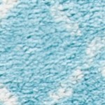 turquoise/ivory
