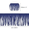 Unique Bargains PU Leather Suede Sewing Tassel Fringe Trim 2 Yards - 2 of 4