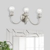 Livex Lighting Lansdale 3 - Light Vanity in  Brushed Nickel - 3 of 4