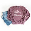 Comfy Indoorsy Cozy Homebody - Women's Graphic Sweatshirt - 2 of 4
