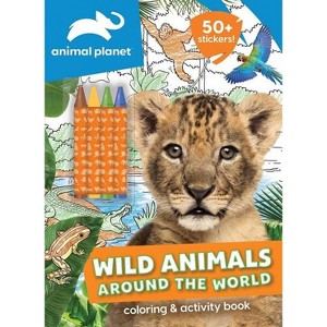 Animal Planet: Wild Animals Around the World Coloring and Activity Book - (Paperback) - 1 of 4