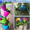5 Star Super Deals Large Aqua Glass Plant Watering Globes - Automatic Self Watering System Insert Spikes Indoor/Outdoor Plant Drip Irrigation 4pc Set - 4 of 4