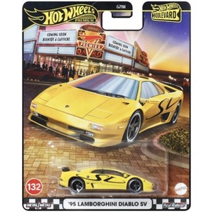 激レア、希少、Lamborghini Diablo ミニカーセット Hot Wheels 1995 Lamborghini Diablo SV Boulevard Premium 2025 : Target