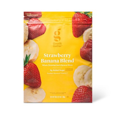 Strawberry Banana Frozen Fruit Blend - 48oz - Good & Gather™