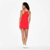 Women's Star Side Striped Graphic Dress - Red - 3 of 3