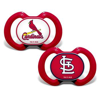 BabyFanatic Officially Licensed Pacifier 2-Pack - MLB St. Louis Cardinals