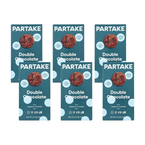 Partake Foods Chocolate Chip Soft Cookies - Case Of 6/5.5 Oz : Target