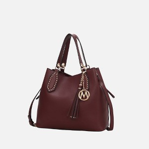 MKF Collection Lana Vegan Leather Hobo Shoulder Bag by Mia K - 1 of 4