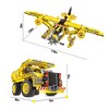 EverPlay  2-in-1 Flying Propeller Airplane & Dump Truck , STEM Toys for Kids 8+ - 2 of 4