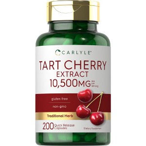 Carlyle Tart Cherry 10500mg | 200 Capsules - 1 of 2