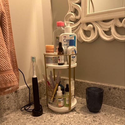 Foldable Shelf Countertop Organizer Brass - Brightroom™ : Target