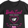 Girls' - Barbie - Barbie Land Postal Service California Fitted Short Sleeve Graphic T-Shirt - 2 of 4
