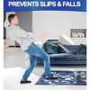 5 Star Super Deals Rug Grippers with Non Slip Vacuum Suction Grip - 16pc - Anti-Slip & Curl Prevention Mats - Square - 4 of 4