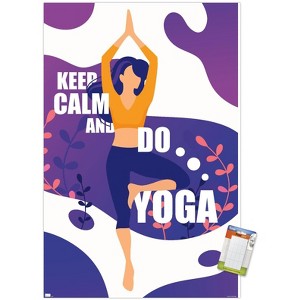 Trends International Keep Calm and Do Yoga Unframed Wall Poster Prints - 1 of 4