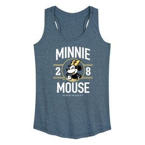 Women's - Disney - Minnie Mouse Graphic Racerback Tank - 1 of 4