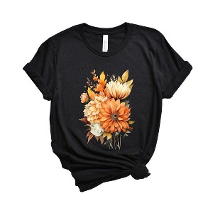 Simply Sage Market Women's Fall Watercolor Short Sleeve Graphic Tee - 1 of 2