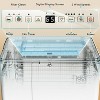 ZAFRO 3000 Sq. Ft Dehumidifier for Home Large Room Bedroom, 35 Pints Dehumidifier with 360¡ãCaster, Intelligent Humidity Control - 4 of 4