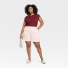 Women's Signature Crepe Bermuda Shorts - A New Day™ - 3 of 3