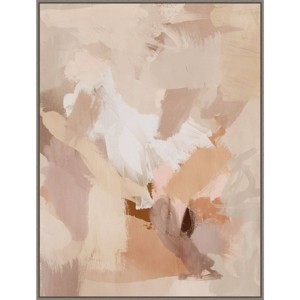 32" x 42" Untroubled by Urban Road Framed Canvas Wall Art Print - Amanti Art: Modern Lithograph, Polystyrene Frame - 1 of 4